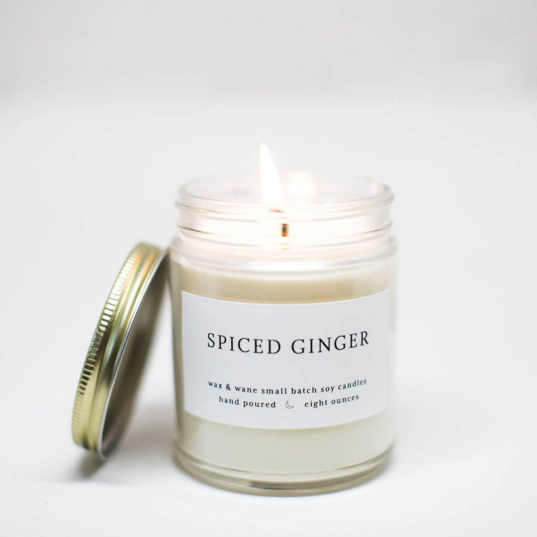 Spiced Ginger Candle Decor Wax & Wane 