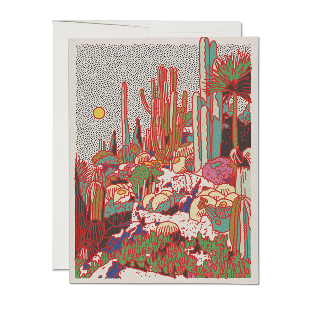 Desert Sunset Everyday Card
